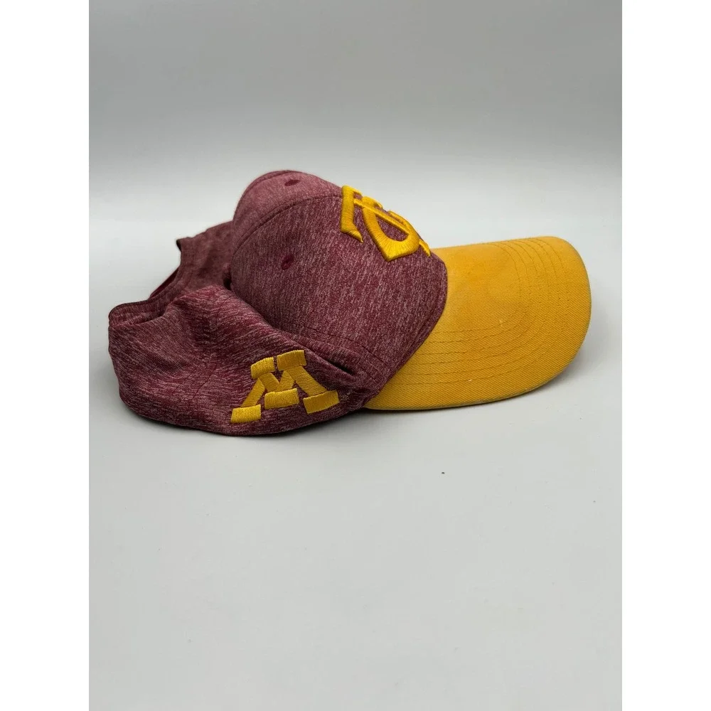 Minnesota Twins Melonwear Snapback Hat Maroon‎ Yellow TC Logo Baseball Cap